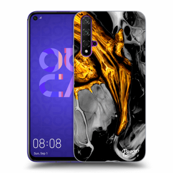 Picasee ULTIMATE CASE für Huawei Nova 5T - Black Gold