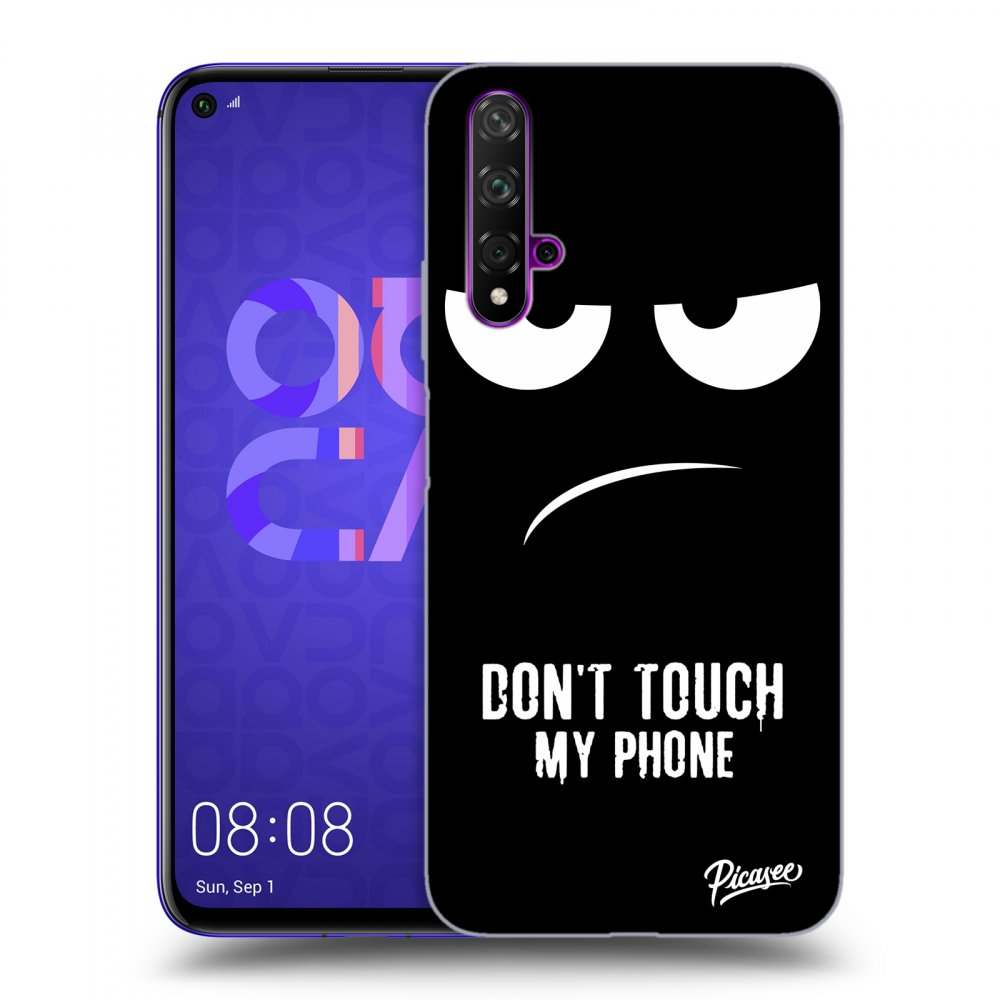 Picasee ULTIMATE CASE für Huawei Nova 5T - Don't Touch My Phone