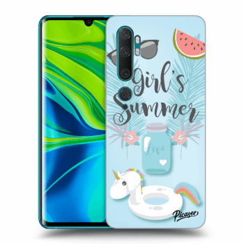 Picasee Xiaomi Mi Note 10 (Pro) Hülle - Transparentes Silikon - Girls Summer