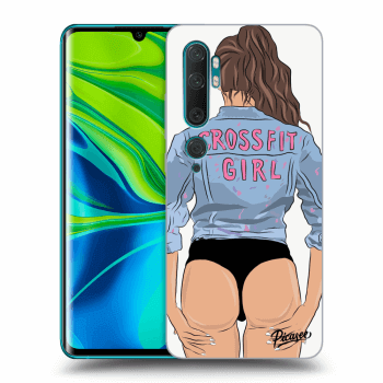 Picasee Xiaomi Mi Note 10 (Pro) Hülle - Transparentes Silikon - Crossfit girl - nickynellow
