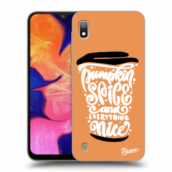 Hülle für Samsung Galaxy A10 A105F - Pumpkin coffee