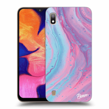 Hülle für Samsung Galaxy A10 A105F - Pink liquid