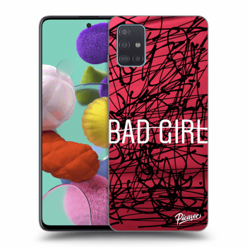 Picasee Samsung Galaxy A51 A515F Hülle - Transparentes Silikon - Bad girl
