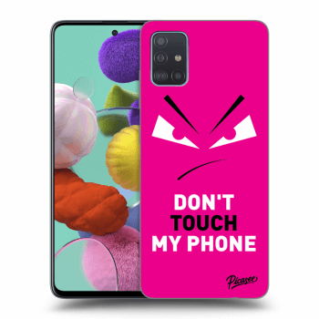 Hülle für Samsung Galaxy A51 A515F - Evil Eye - Pink