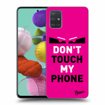 Hülle für Samsung Galaxy A51 A515F - Shadow Eye - Pink