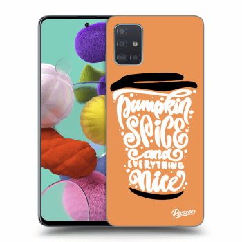 Hülle für Samsung Galaxy A51 A515F - Pumpkin coffee