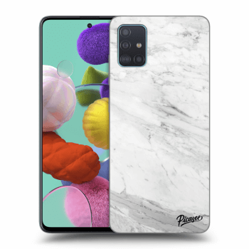 Hülle für Samsung Galaxy A51 A515F - White marble