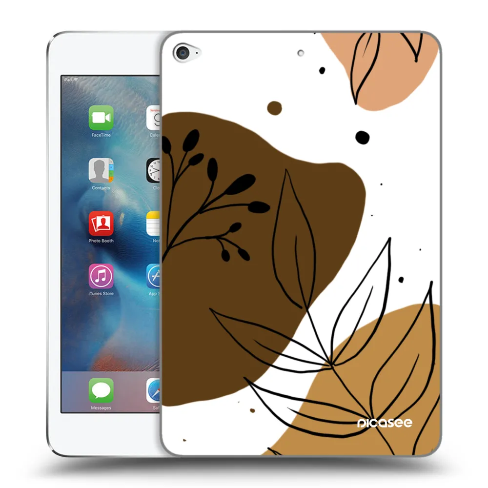 Picasee transparente Silikonhülle für Apple iPad mini 4 - Boho style