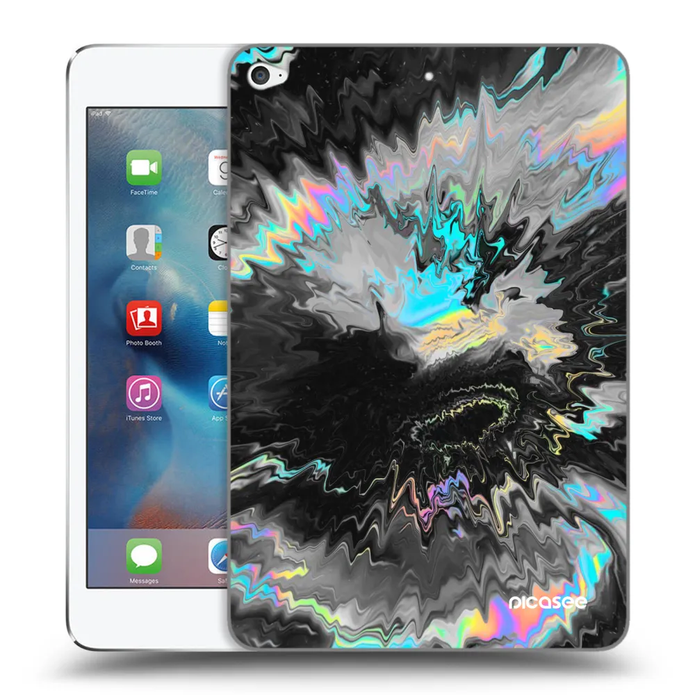 Picasee transparente Silikonhülle für Apple iPad mini 4 - Magnetic