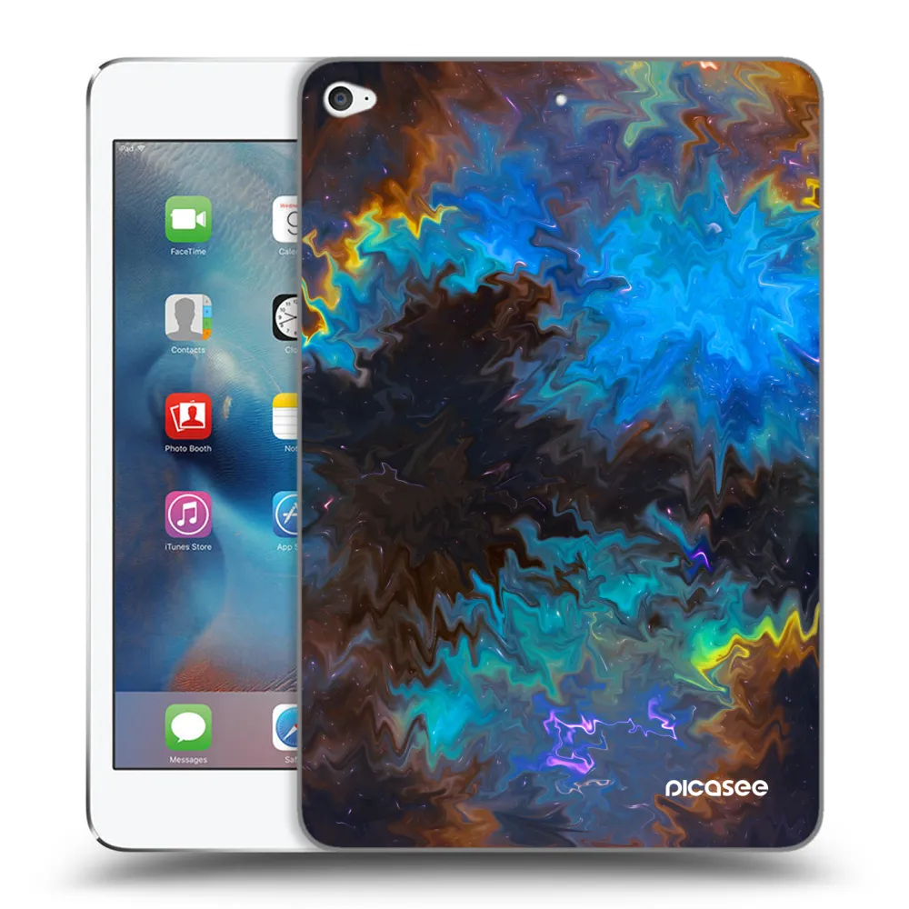 Picasee transparente Silikonhülle für Apple iPad mini 4 - Space