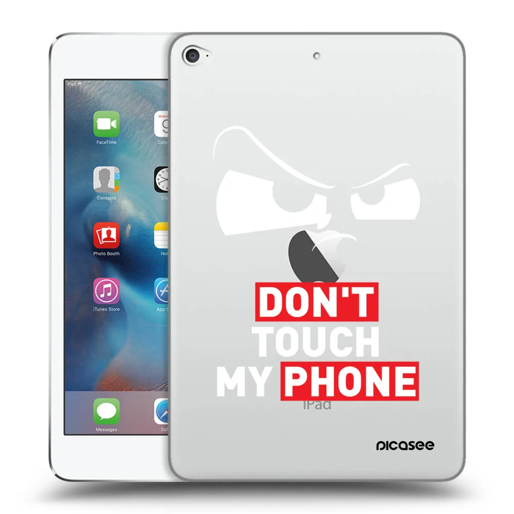 Picasee transparente Silikonhülle für Apple iPad mini 4 - Cloudy Eye - Transparent