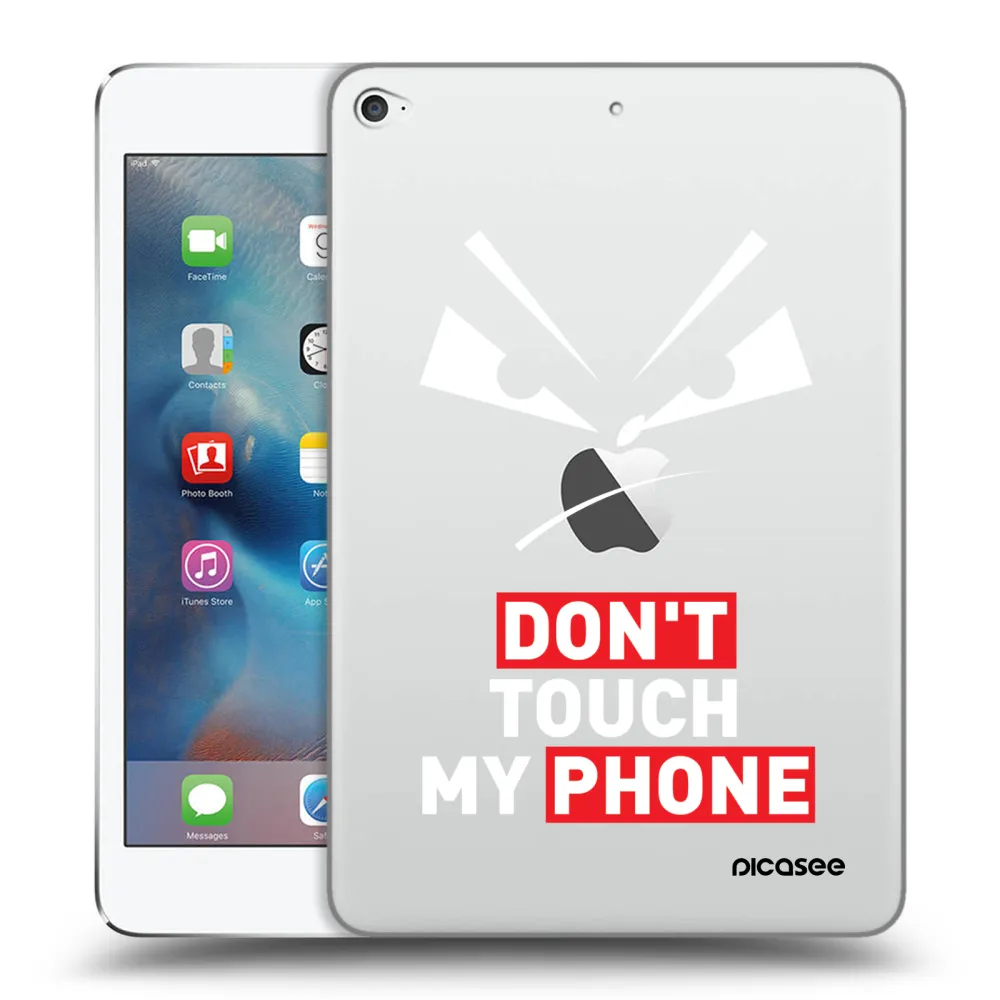 Picasee transparente Silikonhülle für Apple iPad mini 4 - Evil Eye - Transparent
