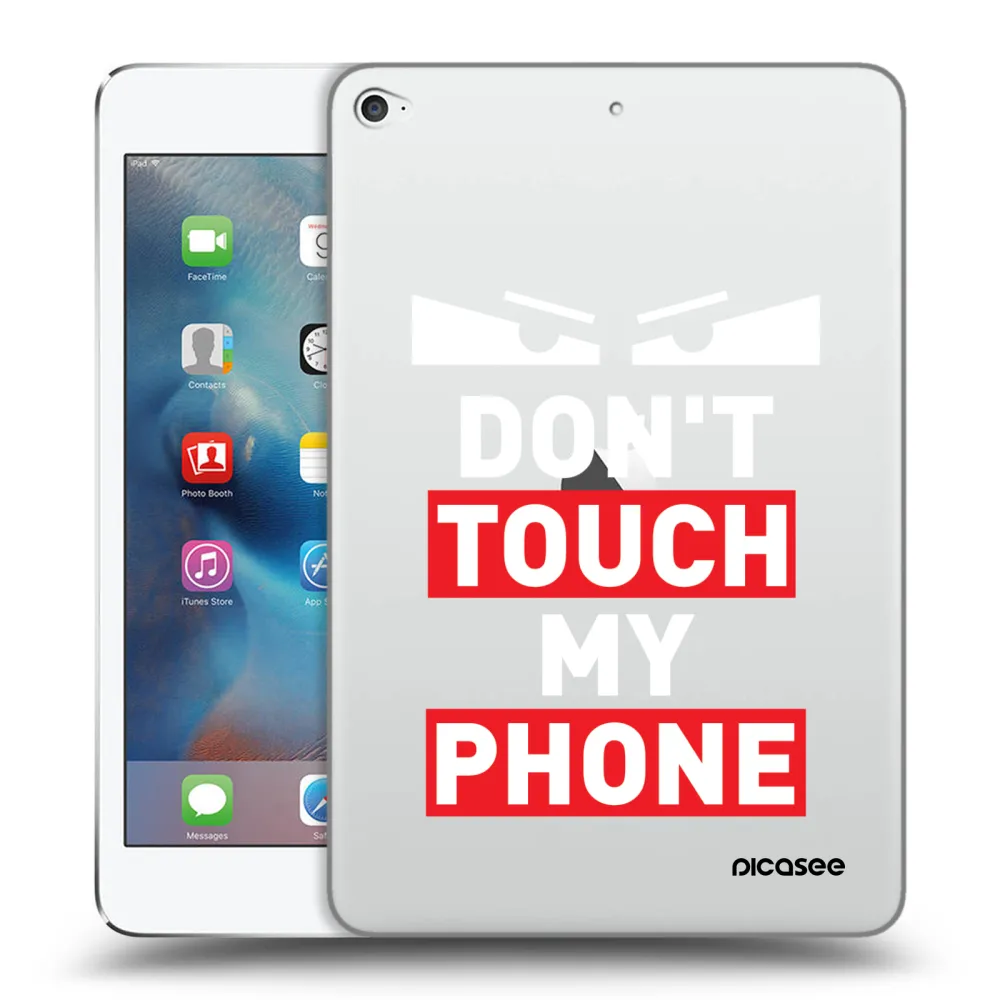 Picasee transparente Silikonhülle für Apple iPad mini 4 - Shadow Eye - Transparent