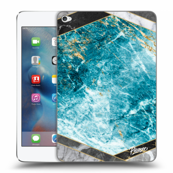Hülle für Apple iPad mini 4 - Blue geometry