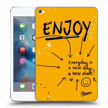 Picasee transparente Silikonhülle für Apple iPad mini 4 - Enjoy