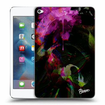 Picasee transparente Silikonhülle für Apple iPad mini 4 - Peony Color