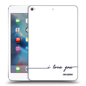 Hülle für Apple iPad mini 4 - Ich liebe dich