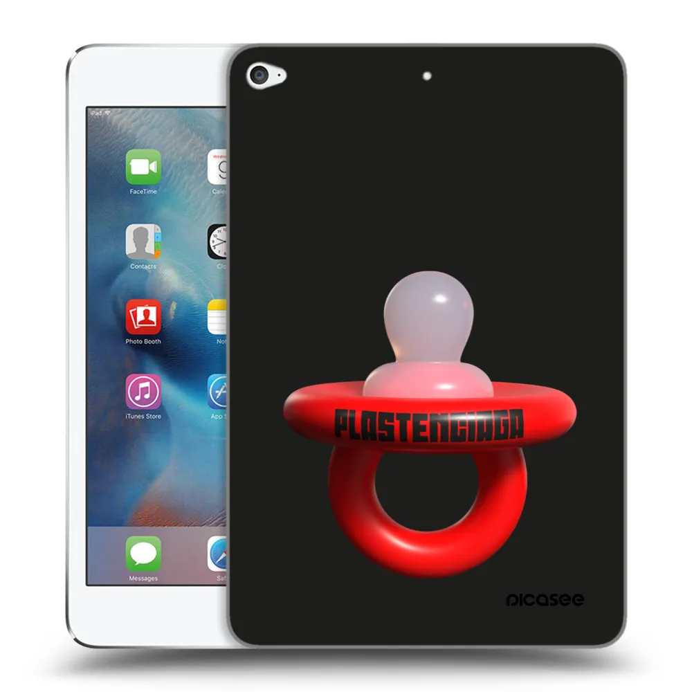 Picasee transparente Silikonhülle für Apple iPad mini 4 - Le Dudel