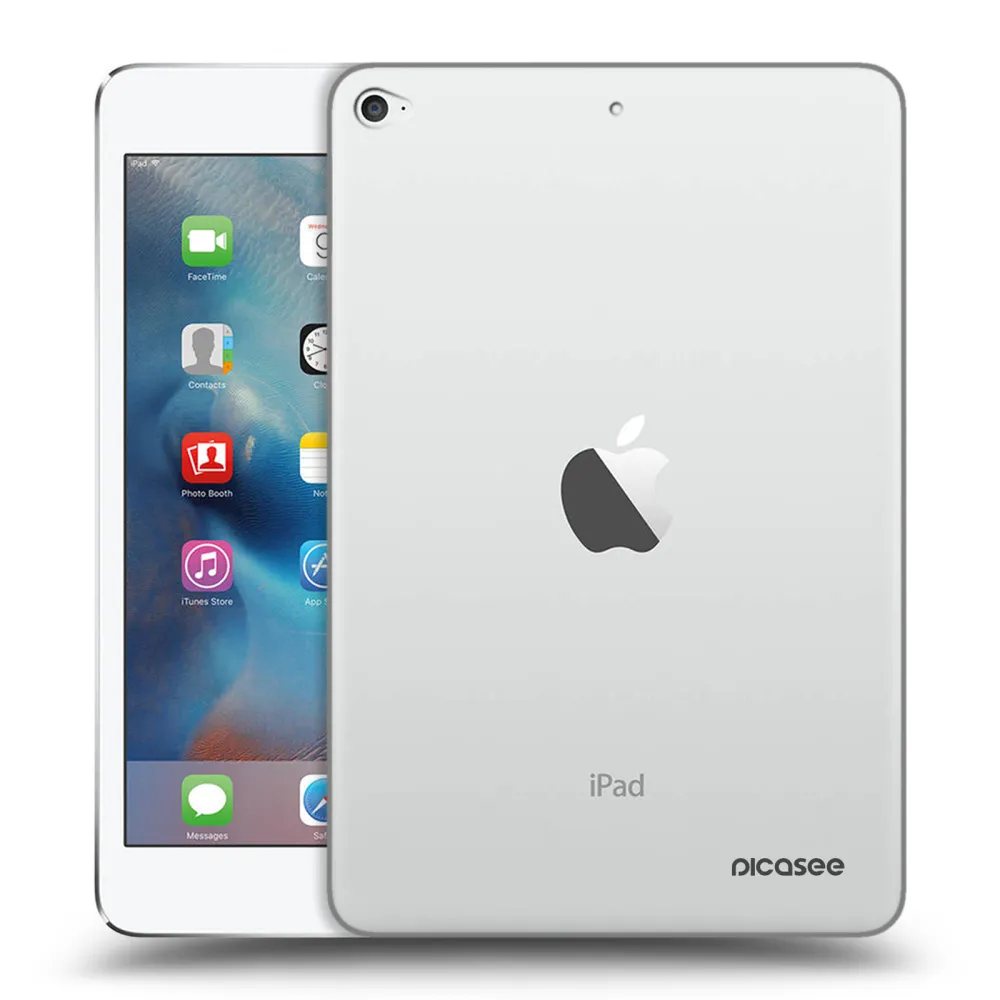 Picasee transparente Silikonhülle für Apple iPad mini 4 - Clear