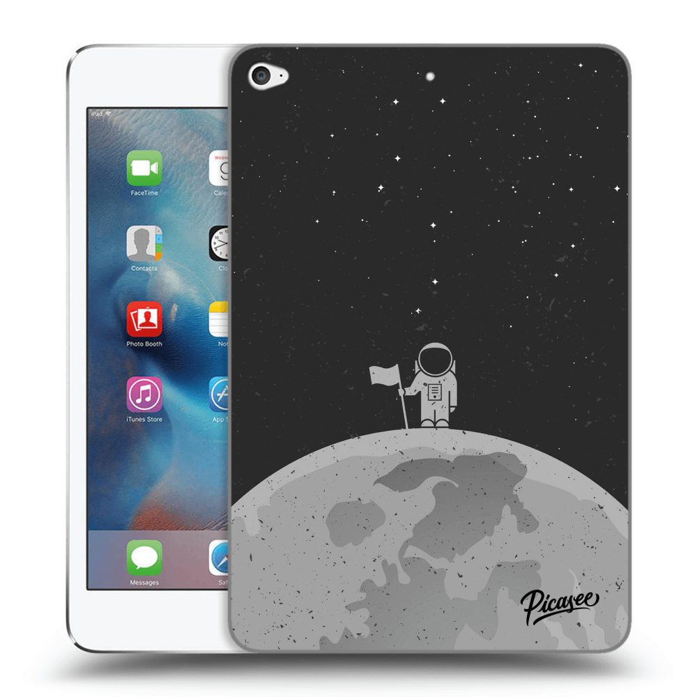Picasee transparente Silikonhülle für Apple iPad mini 4 - Astronaut