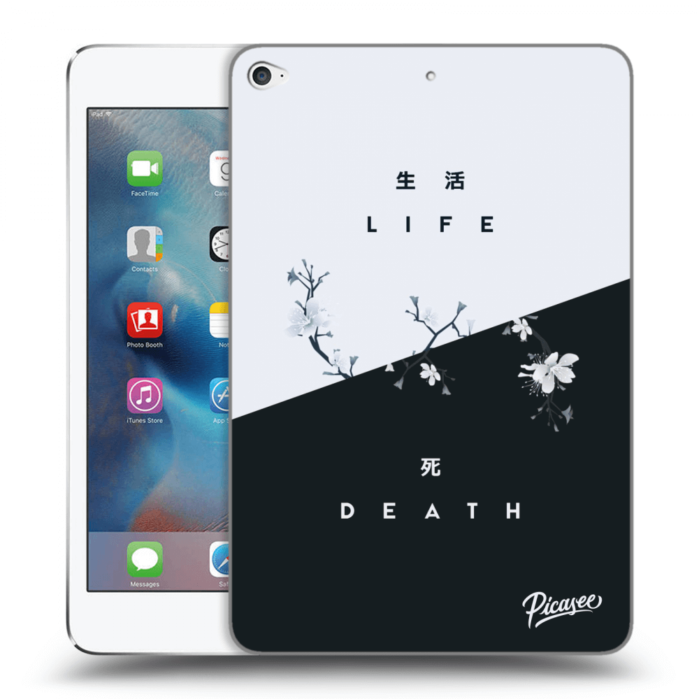Picasee transparente Silikonhülle für Apple iPad mini 4 - Life - Death