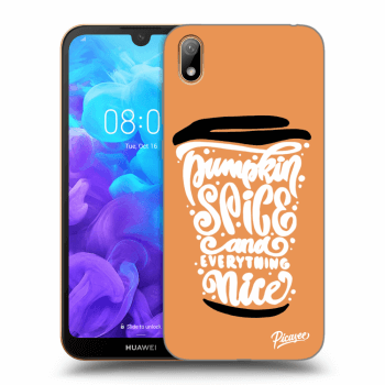 Hülle für Huawei Y5 2019 - Pumpkin coffee