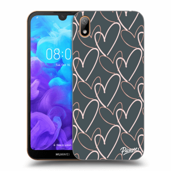 Picasee Huawei Y5 2019 Hülle - Transparentes Silikon - Lots of love