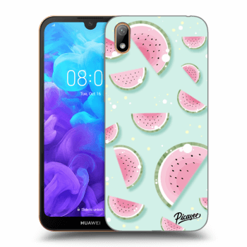 Picasee Huawei Y5 2019 Hülle - Schwarzes Silikon - Watermelon 2