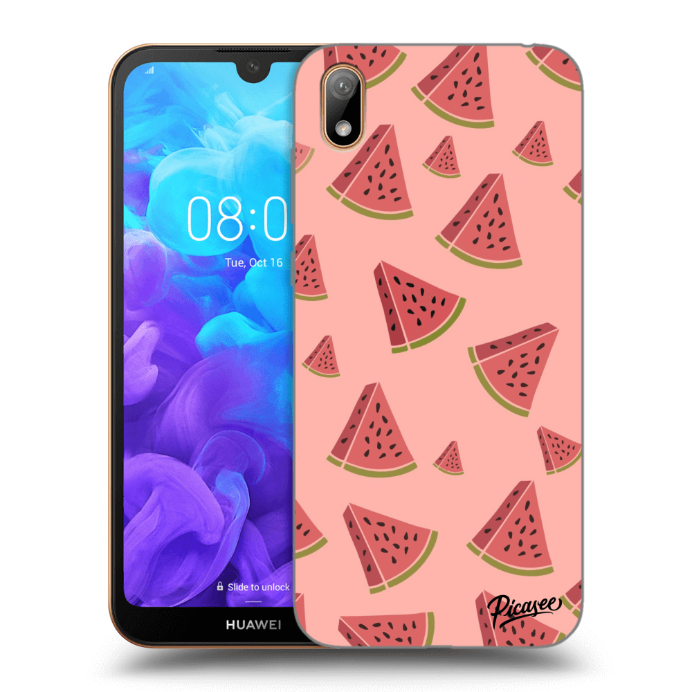 Picasee Huawei Y5 2019 Hülle - Transparentes Silikon - Watermelon