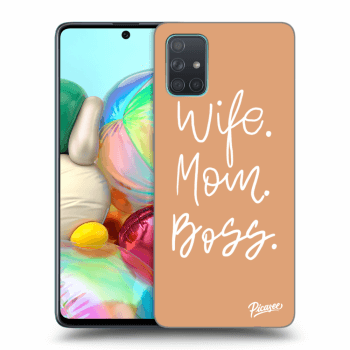 Hülle für Samsung Galaxy A71 A715F - Boss Mama