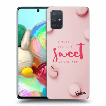 Picasee ULTIMATE CASE für Samsung Galaxy A71 A715F - Life is as sweet as you are