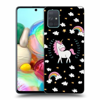 Hülle für Samsung Galaxy A71 A715F - Unicorn star heaven