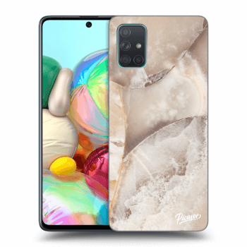 Hülle für Samsung Galaxy A71 A715F - Cream marble