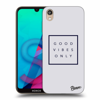 Picasee Honor 8S Hülle - Transparentes Silikon - Good vibes only