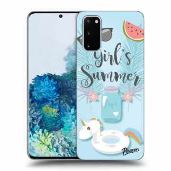 Picasee Samsung Galaxy S20 G980F Hülle - Transparentes Silikon - Girls Summer