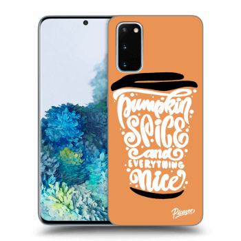 Hülle für Samsung Galaxy S20 G980F - Pumpkin coffee