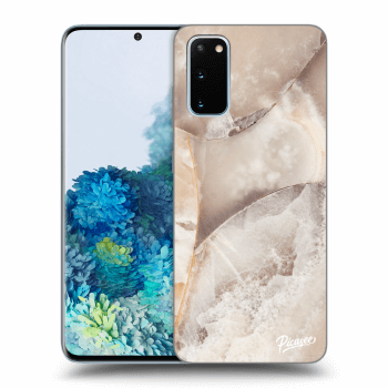 Picasee ULTIMATE CASE für Samsung Galaxy S20 G980F - Cream marble