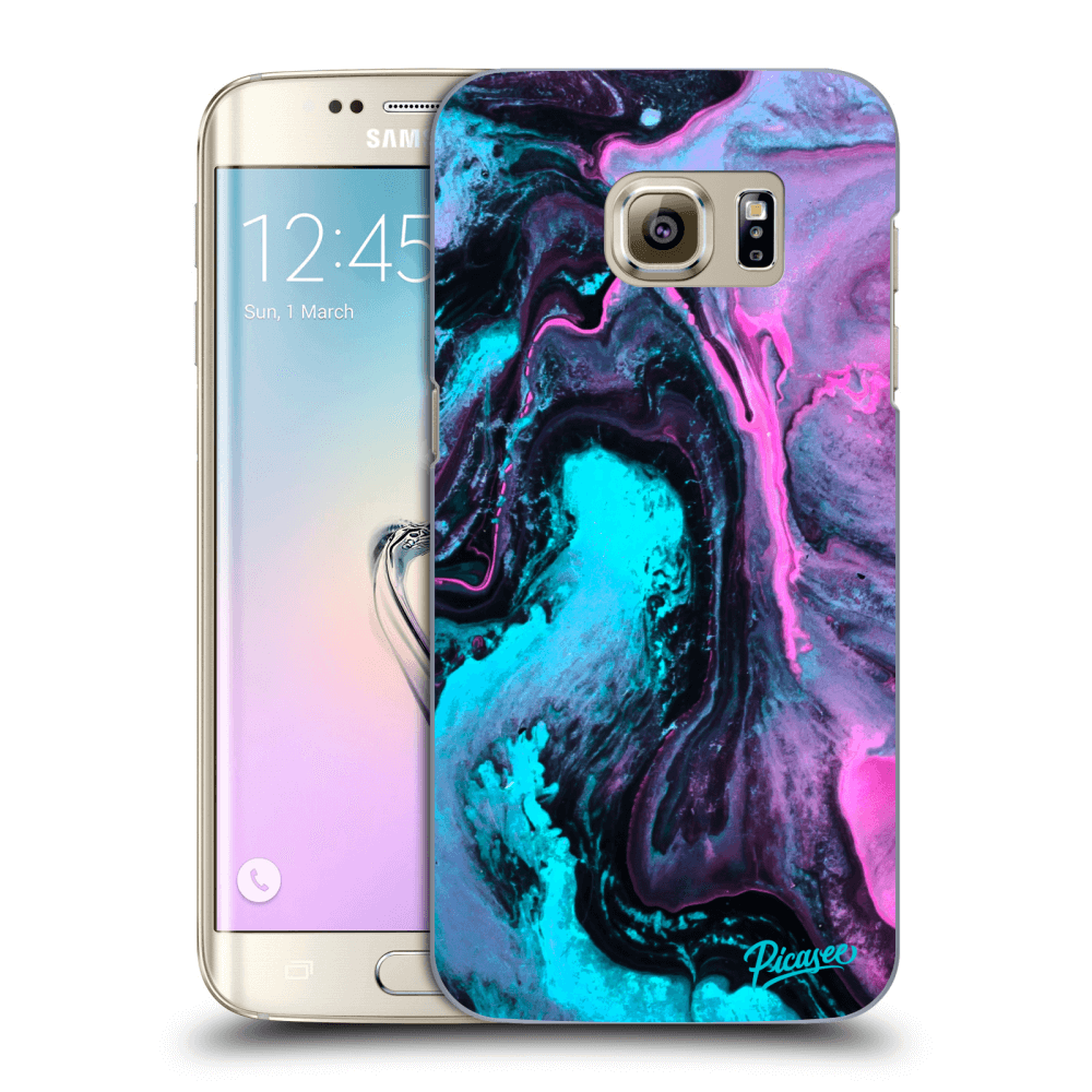Picasee Samsung Galaxy S7 Edge G935F Hülle - Transparentes Silikon - Lean 2