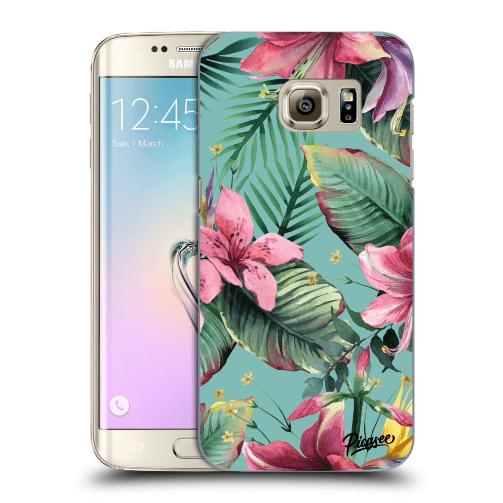 Picasee Samsung Galaxy S7 Edge G935F Hülle - Transparentes Silikon - Hawaii