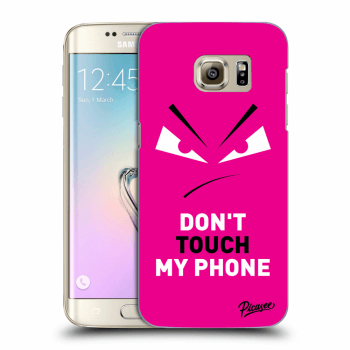 Hülle für Samsung Galaxy S7 Edge G935F - Evil Eye - Pink