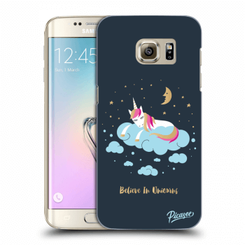 Hülle für Samsung Galaxy S7 Edge G935F - Believe In Unicorns