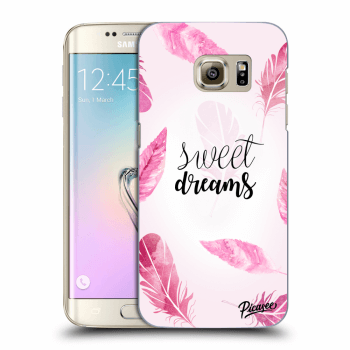 Picasee Samsung Galaxy S7 Edge G935F Hülle - Transparentes Silikon - Sweet dreams