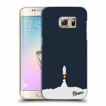 Picasee Samsung Galaxy S7 Edge G935F Hülle - Transparentes Silikon - Astronaut 2