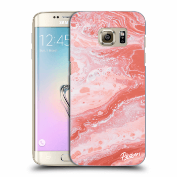 Hülle für Samsung Galaxy S7 Edge G935F - Red liquid