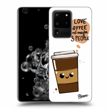 Hülle für Samsung Galaxy S20 Ultra 5G G988F - Cute coffee