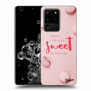 Picasee ULTIMATE CASE für Samsung Galaxy S20 Ultra 5G G988F - Life is as sweet as you are
