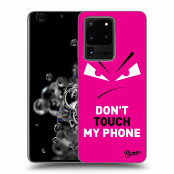 Hülle für Samsung Galaxy S20 Ultra 5G G988F - Evil Eye - Pink