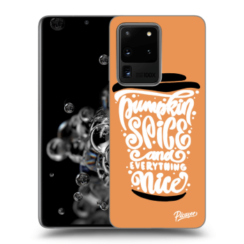 Hülle für Samsung Galaxy S20 Ultra 5G G988F - Pumpkin coffee