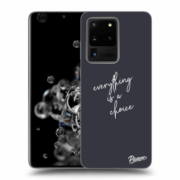 Picasee ULTIMATE CASE für Samsung Galaxy S20 Ultra 5G G988F - Everything is a choice