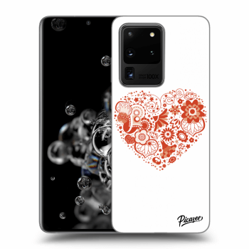 Hülle für Samsung Galaxy S20 Ultra 5G G988F - Big heart